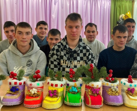 Участники всероссийской акции «Согревая  сердца»