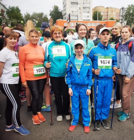 Участники Зеленого марафона